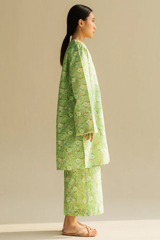 Lawn - 2PC Printed -1531