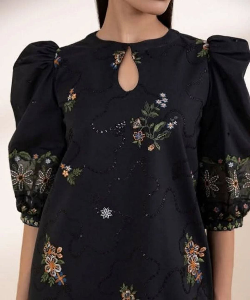 Lawn-3PC Embroidered Shirt with Digital Printed Jacquard Dupatta- 1283