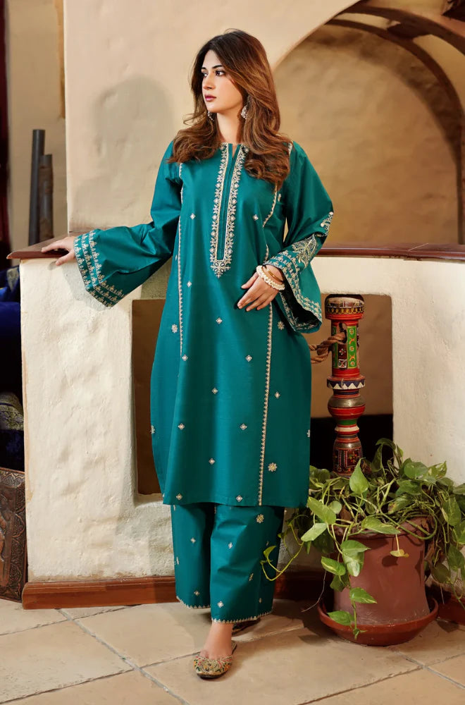 Dhanak-2pc Embroidered-3490